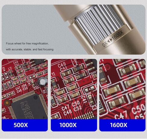 1600X زووم بصري USB كاميرا فحص المجهر الرقمي لعمليات التفتيش المهنية وهواية استكشاف الهاتف الكمبيوتر اللوحي in Kuwait