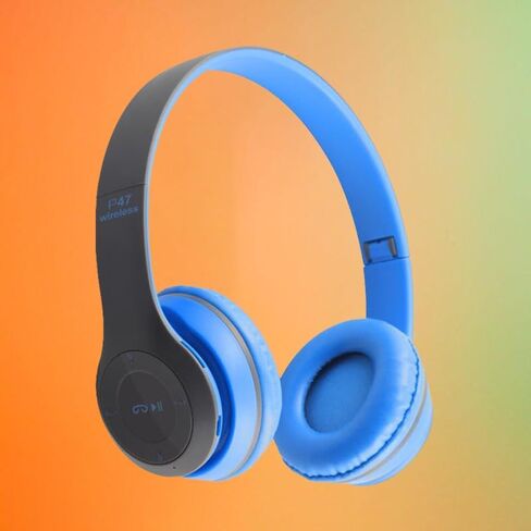 Wireless Bluetooth Over-Ear Headphones, Hybrid Noise Cancelling, HiFi Stereo, Foldable, Lightweight, Deep Bass in Kuwait