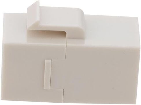 NavePoint CAT6 UTP وصلة Keystone مضمنة، RJ45 أنثى إلى RJ45 أنثى، أداة إضافية، 15 حزمة، عاجي in Kuwait