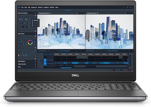 Dell Precision 7560 Workstation Laptop | 15.6" 3840x2160 4k | Core i7-11850H - 1TB SSD Hard Drive - 64GB RAM | 8 cores @ 4.8 GHz Win 11 Pro Silver (Renewed) in Kuwait
