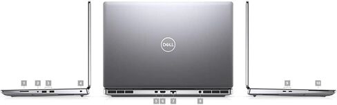 Dell Precision 7560 Workstation Laptop | 15.6" 3840x2160 4k | Core i7-11850H - 1TB SSD Hard Drive - 64GB RAM | 8 cores @ 4.8 GHz Win 11 Pro Silver (Renewed) in Kuwait