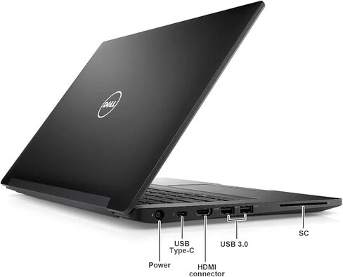 Dell Latitude 7480 Laptop Notebook, 14 inches FHD (1920x1080) Ultrabook, Intel Core i7-6600, 16GB RAM, 512GB Solid State SSD, Camera, Win 11 Pro(Renewed) in Kuwait