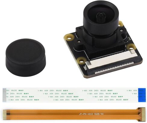 Waveshare IMX290 2MP Camera Module (A), IMX290 Sensor chip, Better Sensitivity in Low-Light Condition, Distortion-Free, Compatible with Raspberry Pi Series Boards in Kuwait
