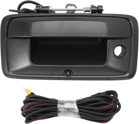Tailgate Handle Backup Camera Rear View Camera for Silverado Sierra 1500 2014-2018 for Sierra 2500HD 3500HD Canyon 2015-2018 RCA Input Reverse Camera, IP69K Waterproof for Trucks in Kuwait