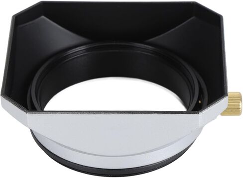 Fabater Metal Lens Hood, 52mm Square Bayonet for 25MM Ultra Wide Angle Lens, Aluminum Alloy Bayonet for DSLR Mirrorless Cameras, Matte Finish Interior Reduces Reflections in Kuwait