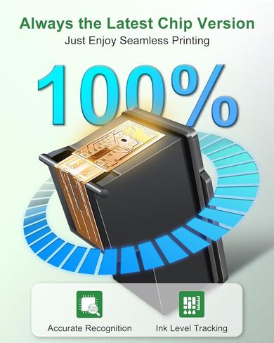 استبدال خرطوشة الحبر الأسود EaseFusion 67XL لحبر HP 67 الأسود HP67XL HP67 المتوافق مع طابعة DeskJet 2855e 2755e 2700 4255e 4155e 4100 Envy 6000 6055e 6455e، عبوتان in Kuwait