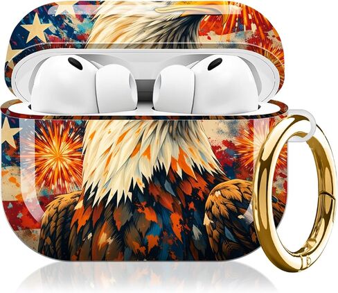 Case Compatible with AirPod Pro 3 Generation,Cute Full Protection Hard Cover with Keychain for Women Girl,Shockproof Case for Airpod Pro 3rd Gen 2025(Silver Butterfly Star Night Sky) in Kuwait