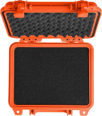 Pelican 1200 Camera Case With Foam (Orange) in Kuwait