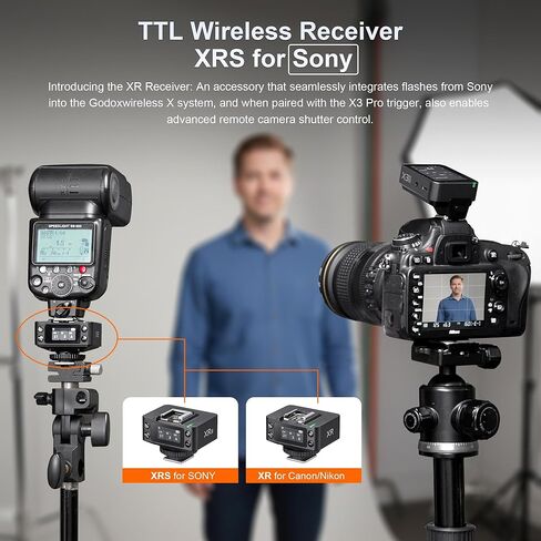 Godox XR 2.4G TTL High Speed Sync Wireless Flash Trigger,Remote Flash Receiver (for Sony) in Kuwait