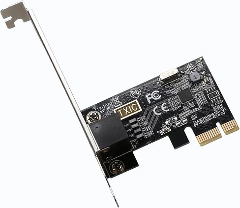 PCI-E Network Card, Gigabit Ethernet Adapter, RTL8111E Chip, 1000Mbps, PCI Express X1 Interface in Kuwait