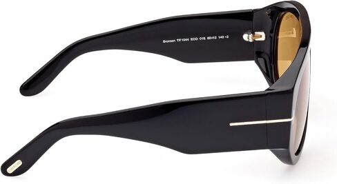 Tom Ford BRONSON FT 1044 Shiny Black/Brown 60/12/140 men Sunglasses in Saudi Arabia