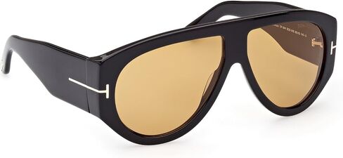 Tom Ford BRONSON FT 1044 Shiny Black/Brown 60/12/140 men Sunglasses in Saudi Arabia