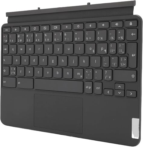 قاعدة لوحة المفاتيح GOWENIC متوافقة مع CT X636F Ideapad Duet 10.1 بوصة لوحة مفاتيح محمولة بتصميم فرنسي كندا مع لوحة لمس دقيقة لكتابة فعالة والمكتب اليومي in Kuwait