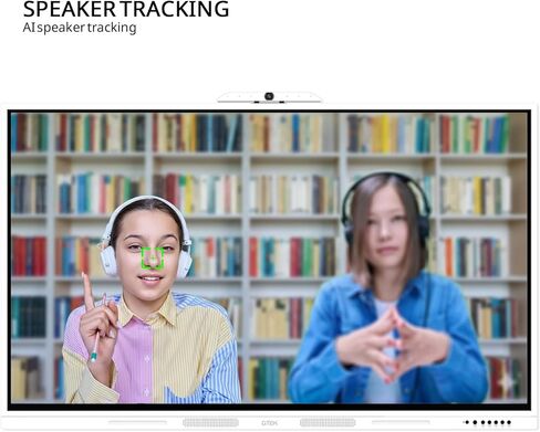 GTek All-in-One 4K AI Tracking Conference Camera with Microphone Array, 8.3MP Ultra HD Webcam, Auto Framing, Wide-Angle 120° View, Noise Reduction, USB Plug & Play for Zoom/Teams/Classrooms in Kuwait