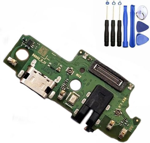USB Charging Port Flex Cable Replacement Type C Charger Dock Board Compatible with Samsung Galaxy A14 5G SM-A146U with Tools in Kuwait