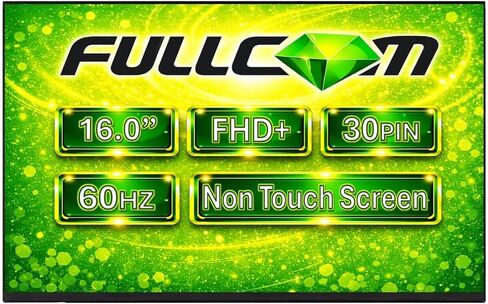 New LCD Replacement Screen 16.0 Inch B160UAN04.4 1920x1200 (16:10) 30 Pin Matte for Laptop/Display/Screen/LCD Application in Kuwait