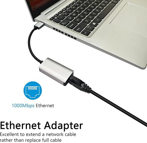 محول USB 3.0 إلى إيثرنت، 10/100/1000 ميجابت في الثانية جيجابت USB 3.0 إلى محول شبكة إيثرنت LAN، لأجهزة MacBook، Chromebook، Surface، الكمبيوتر المحمول، سطح المكتب، الكمبيوتر الشخصي in Kuwait