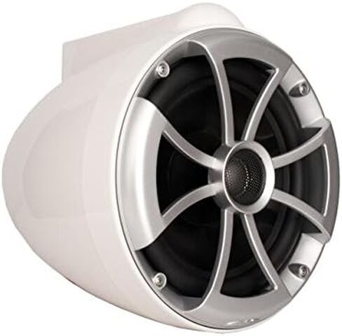 Wet Sounds ICON8W-X 8" White Tower Speakers with X-Mounts & HTX2 600 Watt Amplifier in Kuwait
