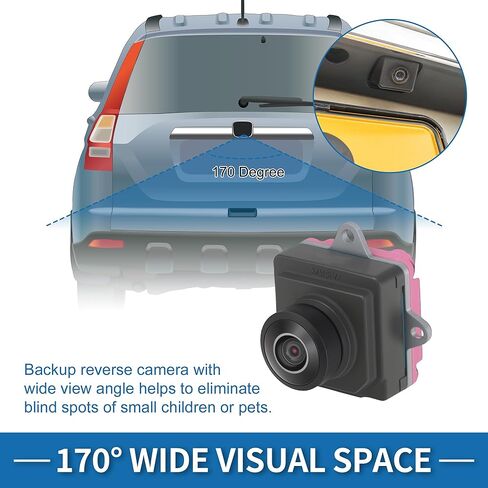 Rear View Camera for Jeep Wrangler JL for Jeep Gladiator 2018 2019 2020 2021 Park Assist Backup Reverse Camera OE Cam 4672585AA 4672585AB 04672585AA in Kuwait