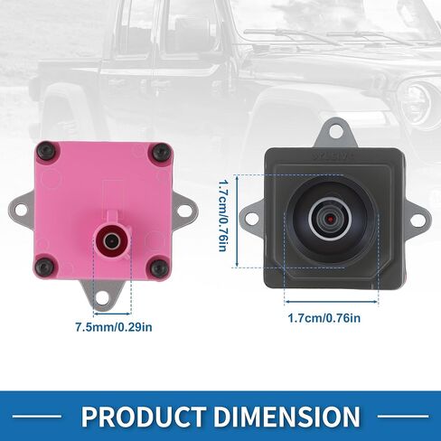 Rear View Camera for Jeep Wrangler JL for Jeep Gladiator 2018 2019 2020 2021 Park Assist Backup Reverse Camera OE Cam 4672585AA 4672585AB 04672585AA in Kuwait