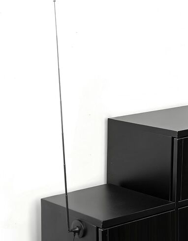 Superbat FM Radio Antenna Strong Magnetic Base Mount FM Antenna for Yamaha Pioneer Onkyo Marantz Sherwood Indoor FM Radio AV Audio Video Bluetooth Home Theater Receiver Tuner in Kuwait