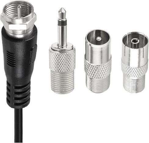 Superbat FM Radio Antenna Strong Magnetic Base Mount FM Antenna for Yamaha Pioneer Onkyo Marantz Sherwood Indoor FM Radio AV Audio Video Bluetooth Home Theater Receiver Tuner in Kuwait