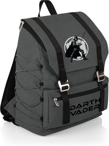 حقيبة ظهر PICNIC TIME Star Wars Darth Vader OTG Traverse حقيبة ظهر معزولة وناعمة مع سعة 28 علبة مقاومة للماء للسفر الداخلي والخارجي، (رمادي مرقط) in Kuwait