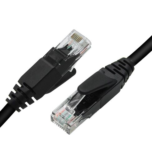 2Pcs Cat 6 Ethernet Cable 1.5FT RJ45 Male to Male Lnternet Network LAN Cable Patch Cord,Compatible Cat 5e,Cat 5 for PC, Laptop,Router,Smart TV, Network Switch etc. in Saudi Arabia