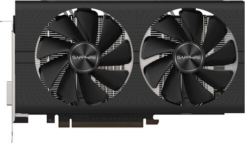 Sapphire 11265-09-20G Radeon Pulse RX 580 4GB GDDR5 Dual HDMI/ DVI-D/ Dual DP OC with Backplate (UEFI) PCI-E Graphics Card (Renewed) in Kuwait