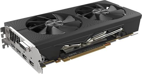 Sapphire 11265-09-20G Radeon Pulse RX 580 4GB GDDR5 Dual HDMI/ DVI-D/ Dual DP OC with Backplate (UEFI) PCI-E Graphics Card (Renewed) in Kuwait