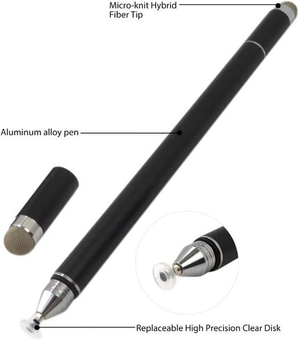 Touch Screen Pen Stylus Drawing Compatible for Kindle, Kindle Fire, Kindle Paperwhite - Black in Kuwait