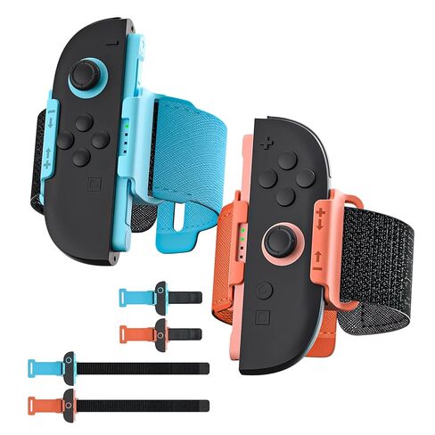 ECHZOVE Leg Strap for Nintendo Switch Sports,Accessories for Nintendo Switch Ring Fit Adventure, 2 Leg Straps for Switch Ring Fit Adventure and 2 Grips for Ring con and 1 Storage Bag for Ring Con in Saudi Arabia