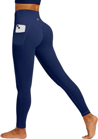 IUGA Womens Hidden Scrunch Butt Lifting Leggings Compression Gym Leggings with Pockets Booty Workout Yoga Pants Tummy Control in Saudi Arabia