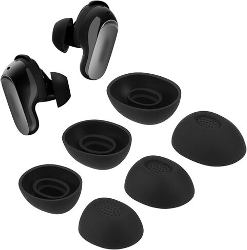 Replacement Ear Tips Compatible with Bose QuietComfort Ultra Earbuds (2nd Gen, 2025), Soft Silicone Eartips with Portable Storage Box (3, Midnight Violet, S/M/L) in Kuwait