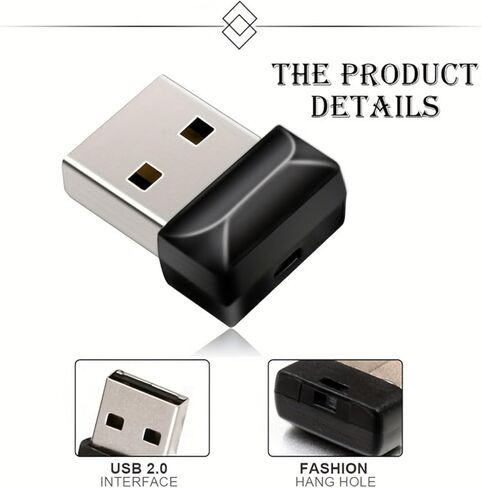 LCS-MINI2.0 2GB USB Flash Drive with Type C Adapter, USB 2.0 High Speed Pen Drive, Mini Storage Memory Stick for Phone/Pad/PC/Laptop in Kuwait