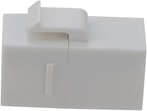 NavePoint CAT6 UTP وصلة Keystone مضمنة، RJ45 أنثى إلى RJ45 أنثى، أداة إضافية، 15 حزمة، أبيض in Kuwait