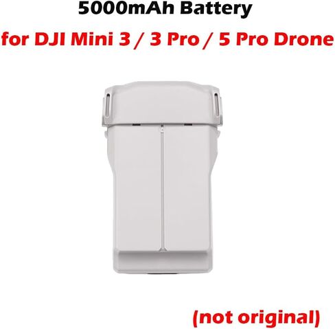بطارية 5000 مللي أمبير في الساعة بالإضافة إلى الحد الأقصى لملحقات DJI Mini 3/3 Pro / 5 Pro بدون طيار قطع غيار إصلاح عمر البطارية الطويل (جديد، قطعة واحدة) in Kuwait