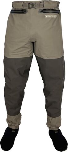 Paramount Outdoors Slate Waist High Guide Wading Pant Fly Fishing Pant Wader with Suspenders in Kuwait