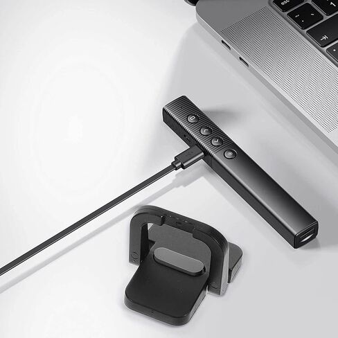 Didiseaon Portable Mini Laptop Stand Invisible Computer Cooling Rack Adjustable Height Desk Riser with 4 Abs Feet Pads for Travel and Home Office Use, Black in Kuwait