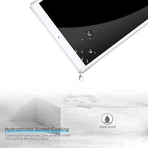 OMOTON [2 Pack] Screen Protector Compatible with iPad 9th Generation 2021 / iPad 8th Generation 2020 -10.2 Inch, Apple Pencil Compatible/Tempered Glass in Kuwait