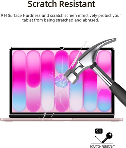 Screen Protector for MacBook Neo, HD Tempered Glass, Anti-Scratch, Touch Sensitive, Anti-Fingerprint, Bubble-Free, Case Friendly,1 pack. in Kuwait