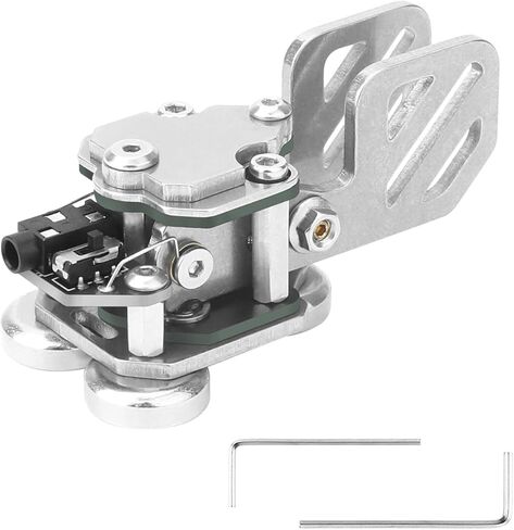 HAMCUBE Mini CW Trainer Morse Code Trainer with Stainless Steel Double Paddle Key for Telegraph Practice in Kuwait