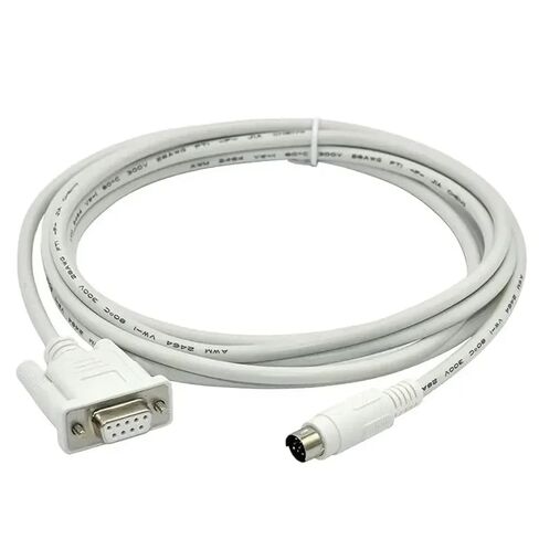 OP320-FX لـ MD204L OP320 OP320-A TG TH شاشة تعمل باللمس HMI Connect FX Series PLC كابل برمجة MD204-FX (لون أبيض، 3 متر) in Kuwait