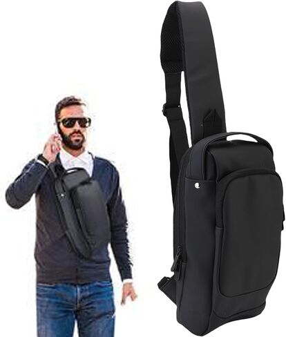 Bewinner Carrying Case for Steam Deck OLED Handheld Gaming Console, Travel Chest Carrying Gaming Pouch, Travel Bag for Consoles & Accessories with Large Storage Space, Black in Kuwait