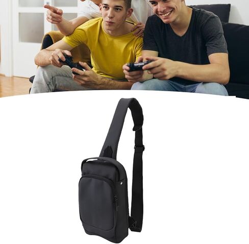 Bewinner Carrying Case for Steam Deck OLED Handheld Gaming Console, Travel Chest Carrying Gaming Pouch, Travel Bag for Consoles & Accessories with Large Storage Space, Black in Kuwait