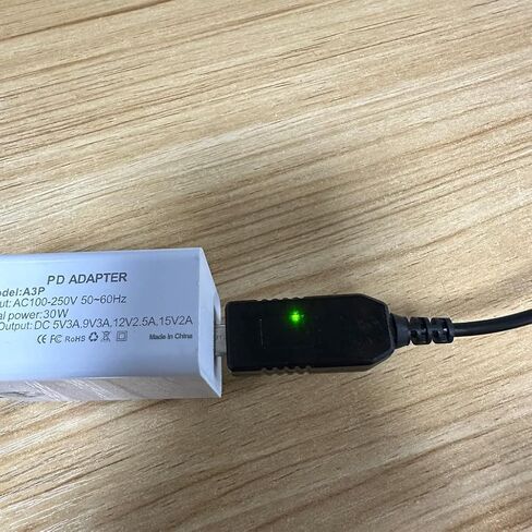 8.4V Power Adapter Cord Wire Li-ion Battery Charging Adapter USB C to DC5521 Cable for 8.4V Pack in Kuwait