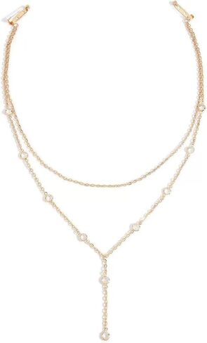Wedding Multilayer Rhinestone Back Chain Necklace Layered Bridal Crystal Back Chain Jewelry Festival Rave Rhinestone Backdrop Jewelry Dress Shoulder Body Chain Jewelry for Women Girl in Saudi Arabia