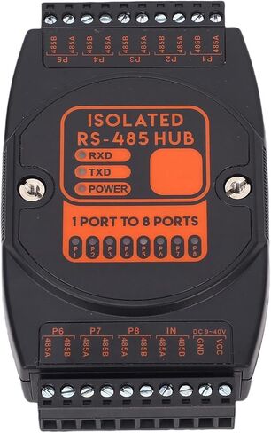 1 in 8 Out 485 Hub Industrial Grade 8 Channel RS485 Repeater with 2500Vrms Isolation 600W Guard for 485 Bus Network in Kuwait