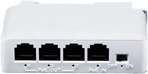 مكرر POE 4 منافذ PoE موسع poe مكرر لمنفذ نقل IP موسع لمفتاح POE NVR IP in Kuwait