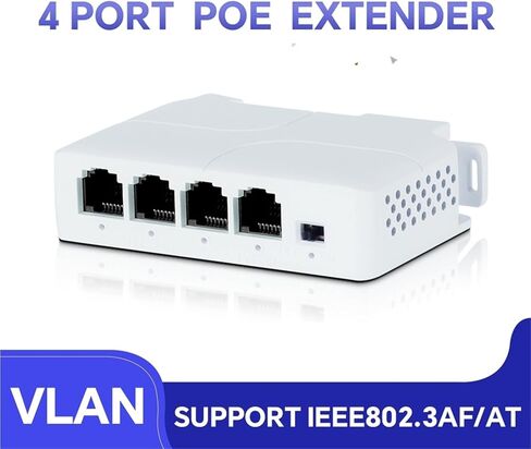 مكرر POE 4 منافذ PoE موسع poe مكرر لمنفذ نقل IP موسع لمفتاح POE NVR IP in Kuwait